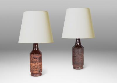  Laholm Keramik Duo of Table Lamps by Laholm Keramik