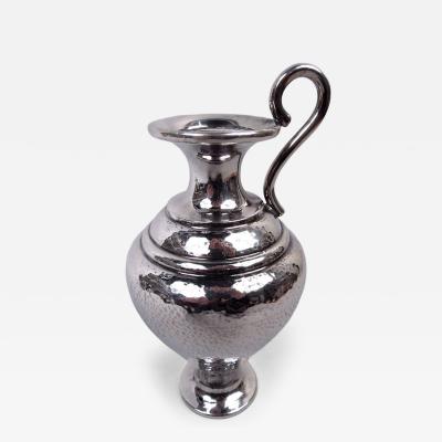  Lalaounis Lalaounis Modern Classical Sterling Silver Amphora Jug Vase
