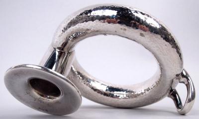  Lalaounis Lalaounis Modern Classical Sterling Silver Chamberstick