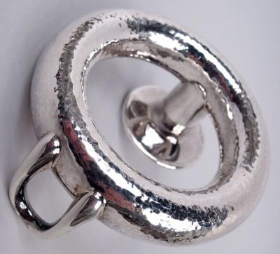  Lalaounis Lalaounis Modern Classical Sterling Silver Chamberstick