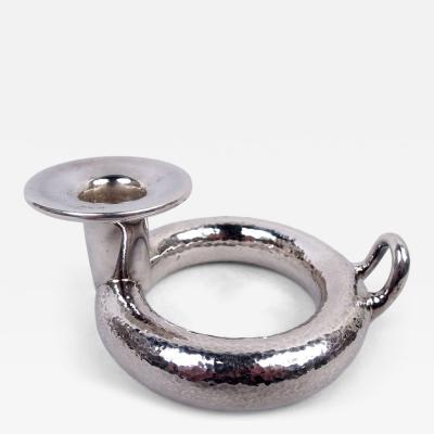  Lalaounis Lalaounis Modern Classical Sterling Silver Chamberstick