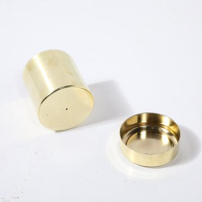  Lalaounis Mid Century Sterling Silver Polished Brass Box of Apollo signed Lalaounis