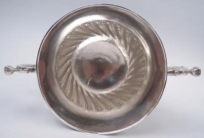  Lambert Co English Victorian Georgian Classical Britannia Silver Covered Urn 1894