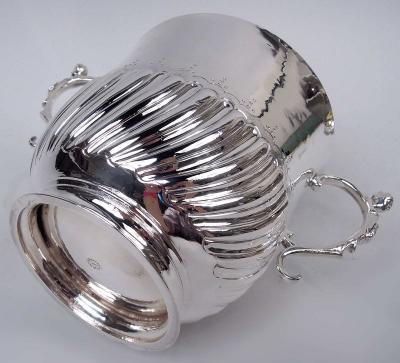  Lambert Co English Victorian Georgian Classical Britannia Silver Covered Urn 1894