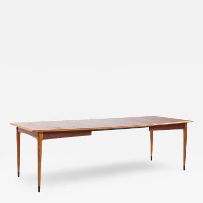  Lane Acclaim Lane Acclaim Mid Century Walnut Expanding Dining Table with 3 Leaves