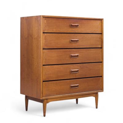  Lane Acclaim Lane Acclaim Mid Century Walnut Highboy Dresser