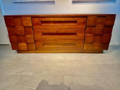  Lane Furniture American Modern Mahogany Chest of Drawers 1960s Lane Furniture Co 
