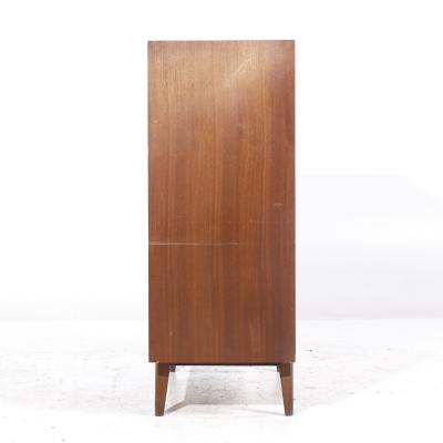  Lane Furniture Lane First Edition Mid Century Walnut Highboy Dresser