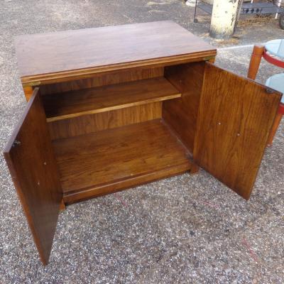  Lane Furniture Lane Walnut and Burl Cabinet