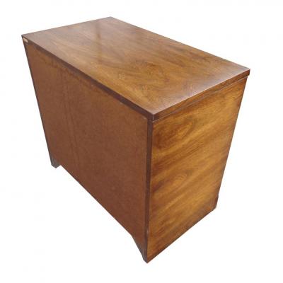  Lane Furniture Lane Walnut and Burl Cabinet