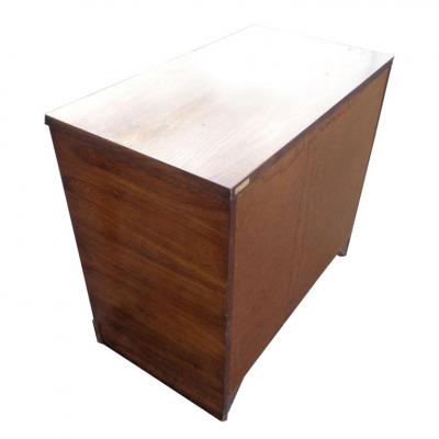  Lane Furniture Lane Walnut and Burl Cabinet
