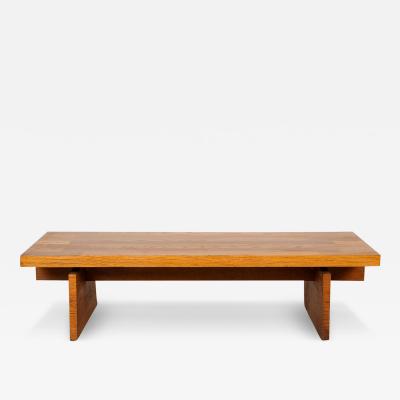  Lane Furniture Mid Century Lane Brutalist Coffee Table Bench