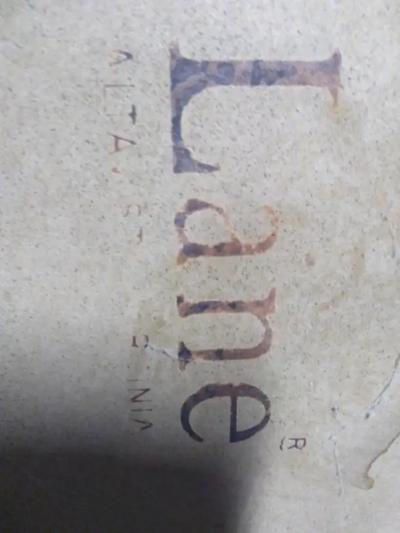  Lane Furniture Neoclassical Walnut Pedestal with shelf