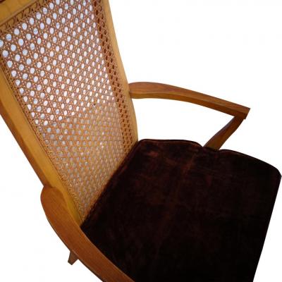  Lane Furniture Set of 10 Lane High Back Cane Dining Chairs