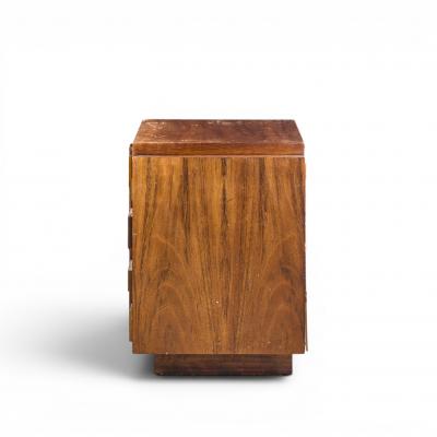  Lane Staccato Lane Staccato Brutalist Mid Century Nightstands Pair