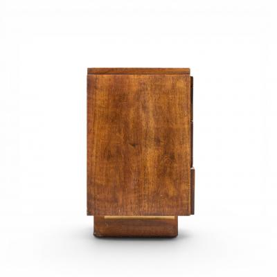  Lane Staccato Lane Staccato Brutalist Mid Century Walnut Lowboy Dresser