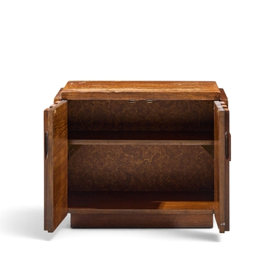  Lane Staccato Lane Staccato Brutalist Mid Century Walnut Nightstand