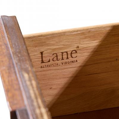  Lane Staccato Lane Staccato Mid Century Brutalist Walnut Lowboy Dresser