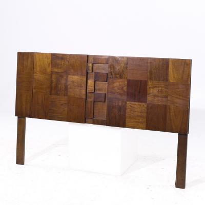  Lane Staccato Lane Staccato Mid Century Walnut Queen Headboard