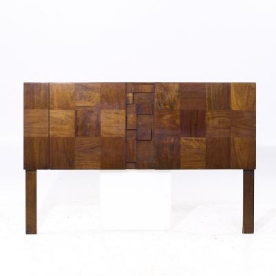  Lane Staccato Lane Staccato Mid Century Walnut Queen Headboard