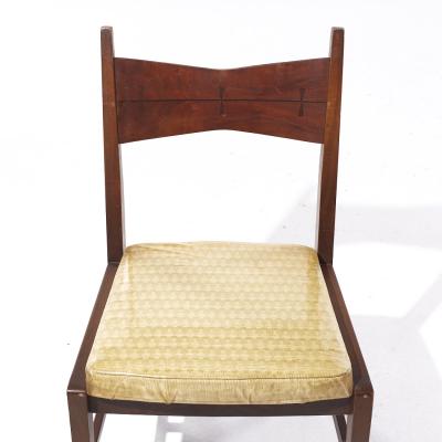  Lane Tuxedo Lane Tuxedo Mid Century Walnut Dining Chairs Set of 6