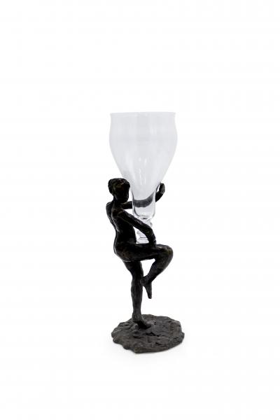  Laroche Pair Laroche Bronze Female Figures