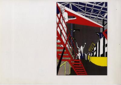  Laszlo Rajk Apple computer graphic Paris 1988