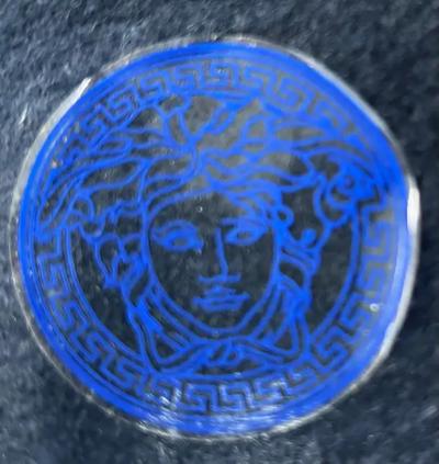  Laudarte Srl Gianni Versace Silverplate Medusa Table Lamp Laudarte SRL Italy