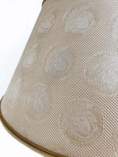  Laudarte Srl Gianni Versace Silverplate Medusa Table Lamp Laudarte SRL Italy