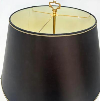  Laudarte Srl Laudarte SRL Italy Gilt Bronze Candelabra Marble Table Lamps Pair