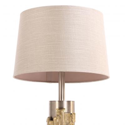  Laurel Lamp Company Brutalist Metal Table Lamp by Laurel Lamp Company