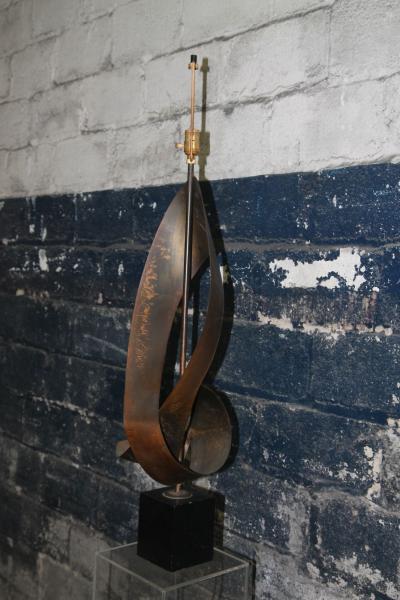  Laurel Lamp Company Brutalist Style Lamp by Richard Barr for the Laurel Lamp Co 