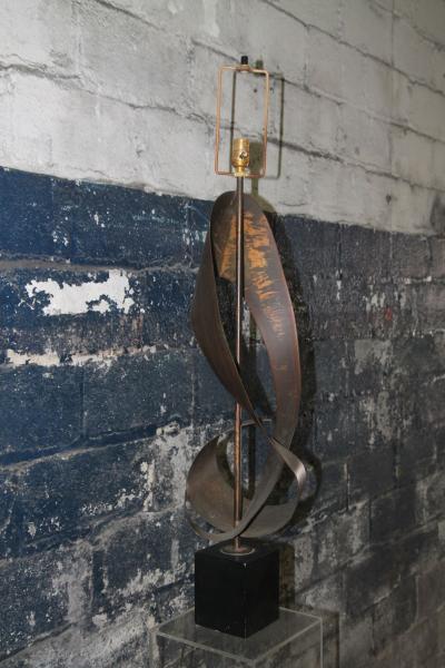  Laurel Lamp Company Brutalist Style Lamp by Richard Barr for the Laurel Lamp Co 