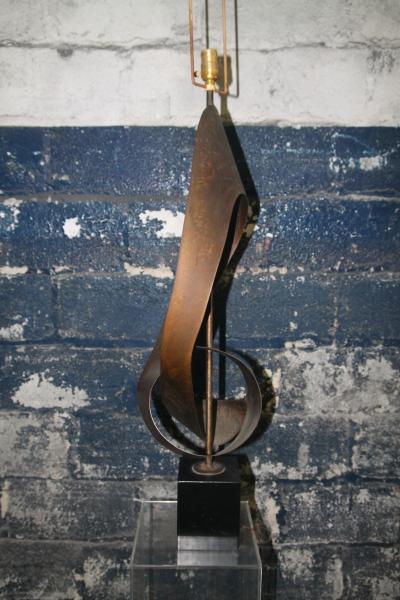  Laurel Lamp Company Brutalist Style Lamp by Richard Barr for the Laurel Lamp Co 