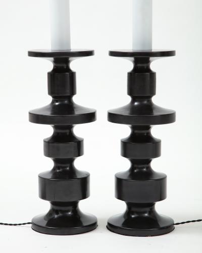  Laurel Lamp Company Dark Bronze Totem Lamps Laurel