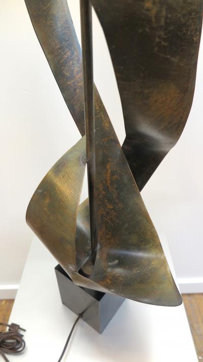  Laurel Lamp Company Harry Balmer Brutalist Lamp for Laurel