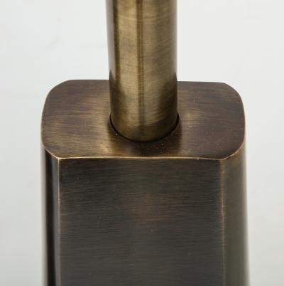  Laurel Lamp Company Laurel Aged Bronze Modernist Lamps