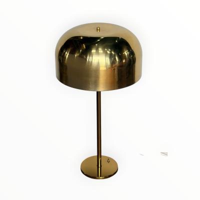  Laurel Lamp Company Laurel Brass Mushroom Table Lamp 1960