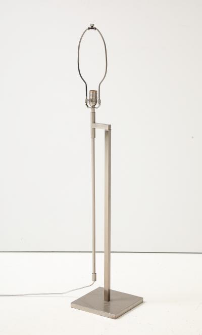  Laurel Lamp Company Laurel Brushed Nickel Adjustable Floorlamp