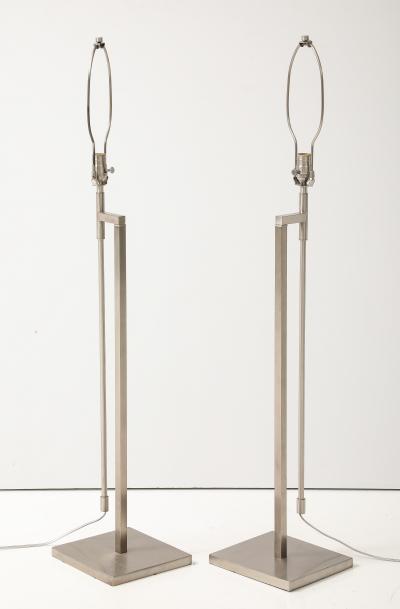  Laurel Lamp Company Laurel Brushed Nickel Adjustable Floorlamp