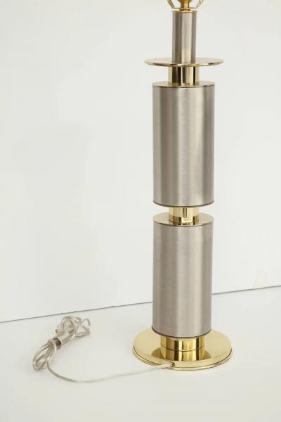  Laurel Lamp Company Laurel Brushed Steel Brass Lamps