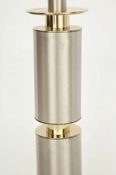  Laurel Lamp Company Laurel Brushed Steel Brass Lamps