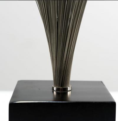  Laurel Lamp Company MID CENTURY BERTOIA STYLE METAL SCULPTURAL SPRAY LAMPS BY LAUREL