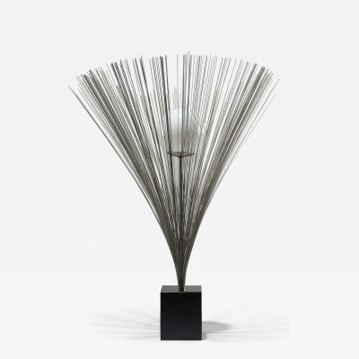  Laurel Lamp Company MID CENTURY BERTOIA STYLE METAL SCULPTURAL SPRAY LAMPS BY LAUREL
