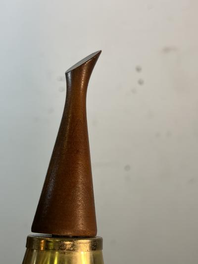  Laurel Lamp Company MID CENTURY BRASS TONE THREE CONE FLOOR LAMP