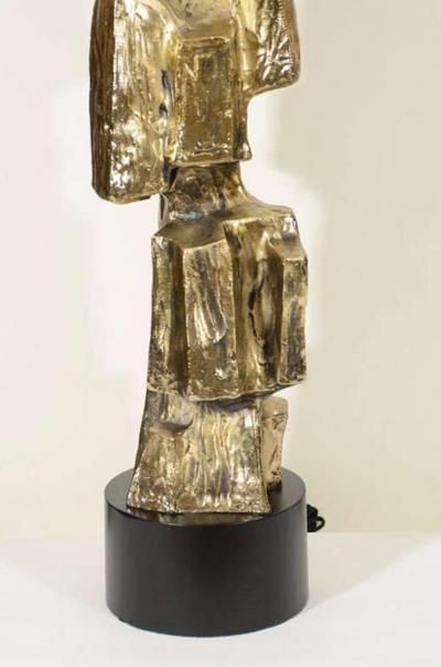  Laurel Lamp Company Maurizio Tempestini Brutualist Lamps