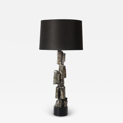  Laurel Lamp Company Mid Century Brutalist Table Lamp by Maurizio Tempestini for Laurel Lamp Co 