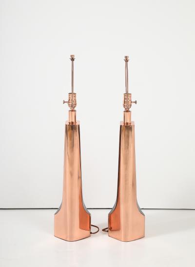  Laurel Lamp Company Mid Century Copper Lamps Laurel