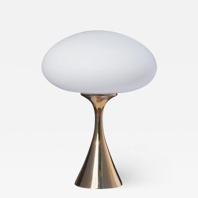  Laurel Lamp Company Mushroom Table Lamp in Brass in the manner of Bill Curry by Laurel Lamp Company