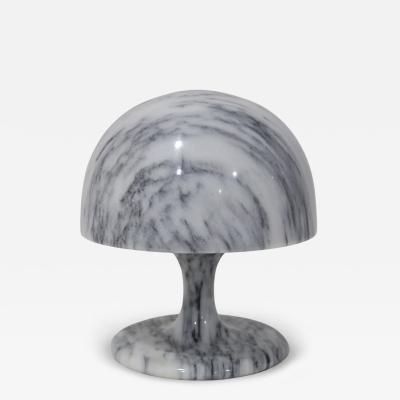 Laurel Lamp Company Small Tulip Shaped Marble Table Lamp 1960s
